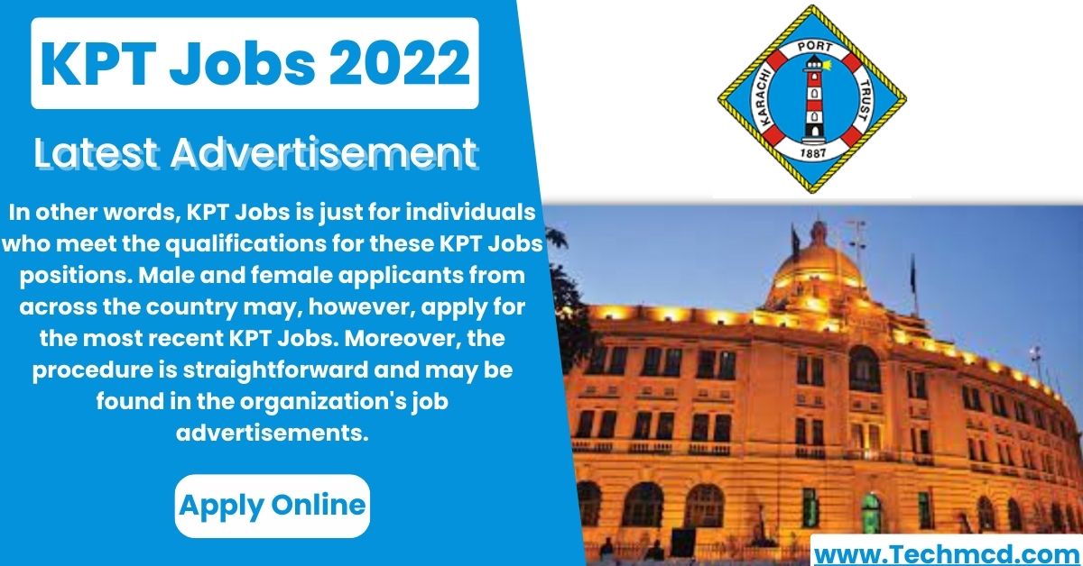 KPT jobs 2022 (Online Apply)-Latest Career Opportunities