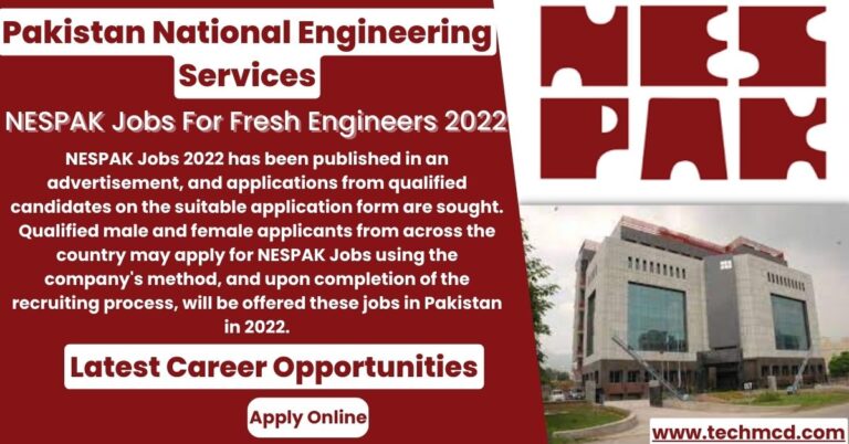NESPAK Jobs For Fresh Engineers-Latest Career Opportunities