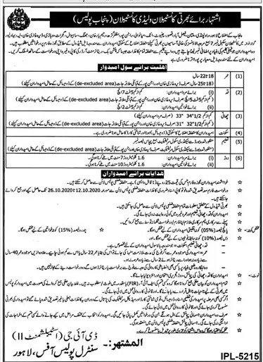 Punjab Police Jobs in 2022-Latest Career Opportunities